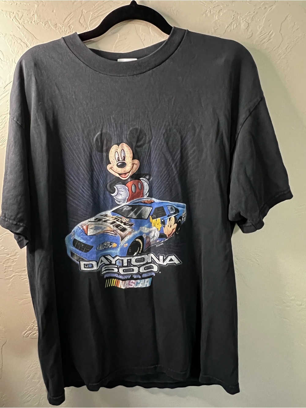 Delta Disney x NASCAR Daytona 500 Vintage 2004 Mickey Mouse Racing T-Shirt